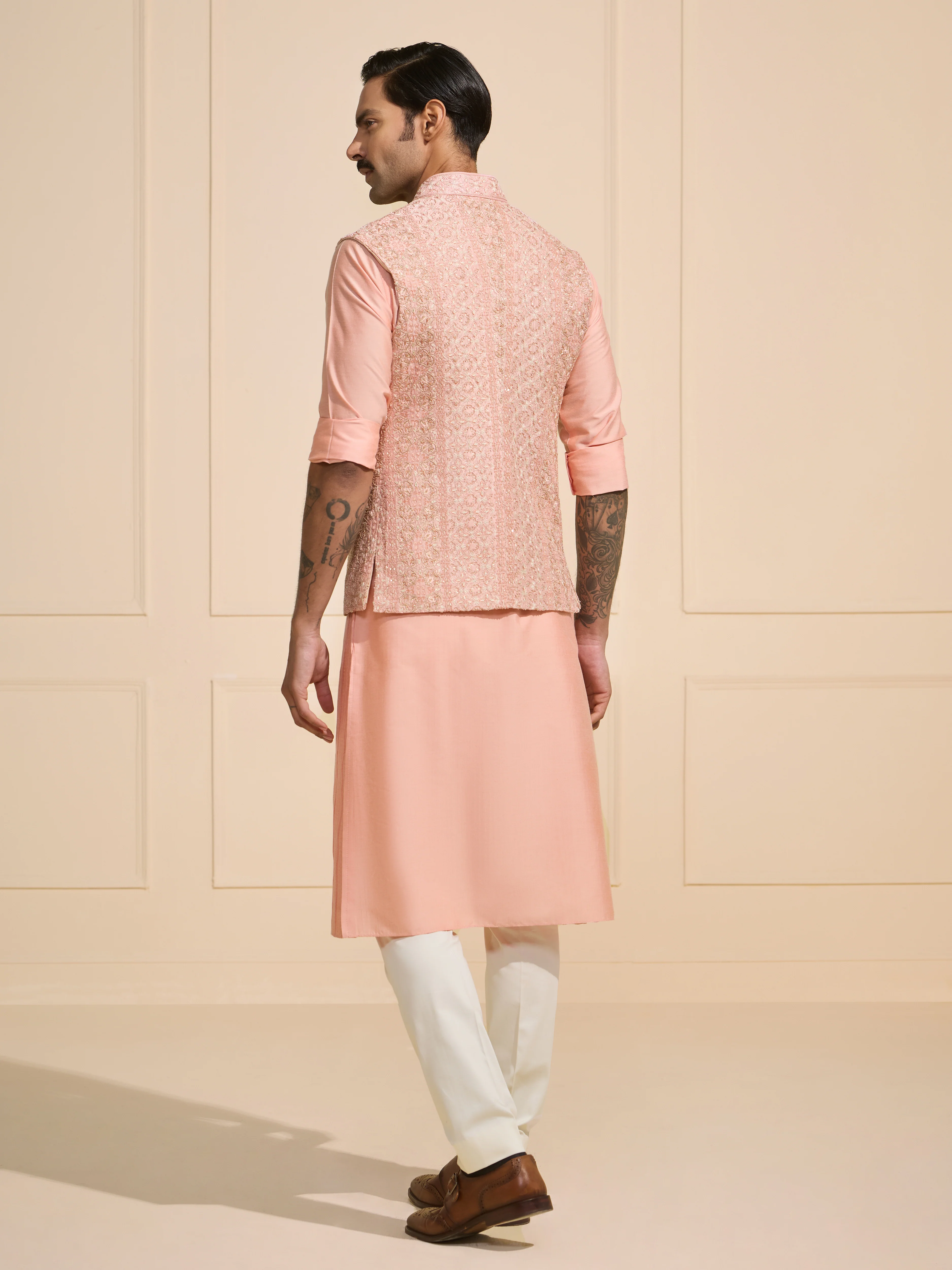 AMORY IMPERIAL BROCADE WAISTCOAT - Image 4