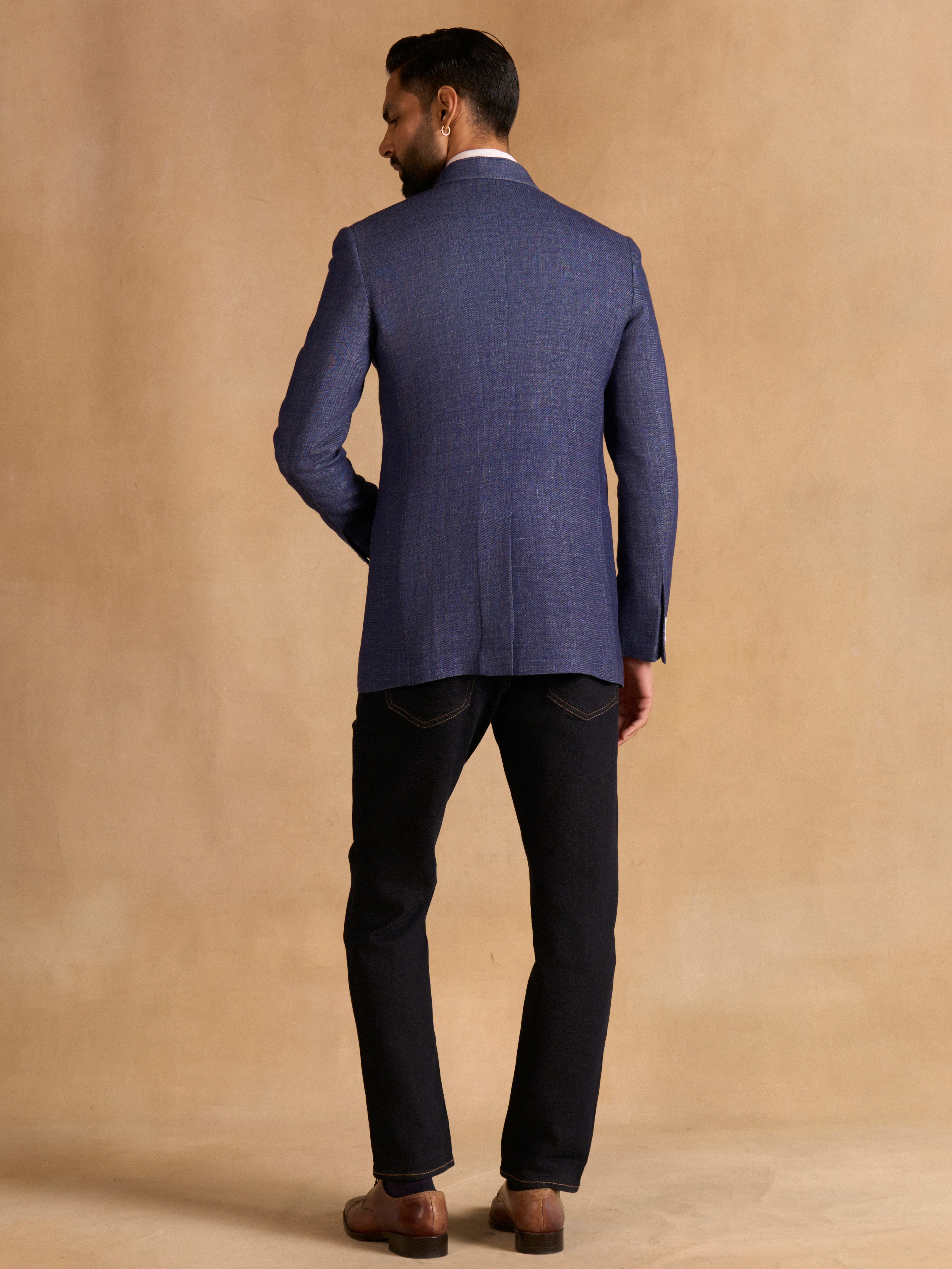 INDIGO CLASSIC BANDHGALA - Image 4