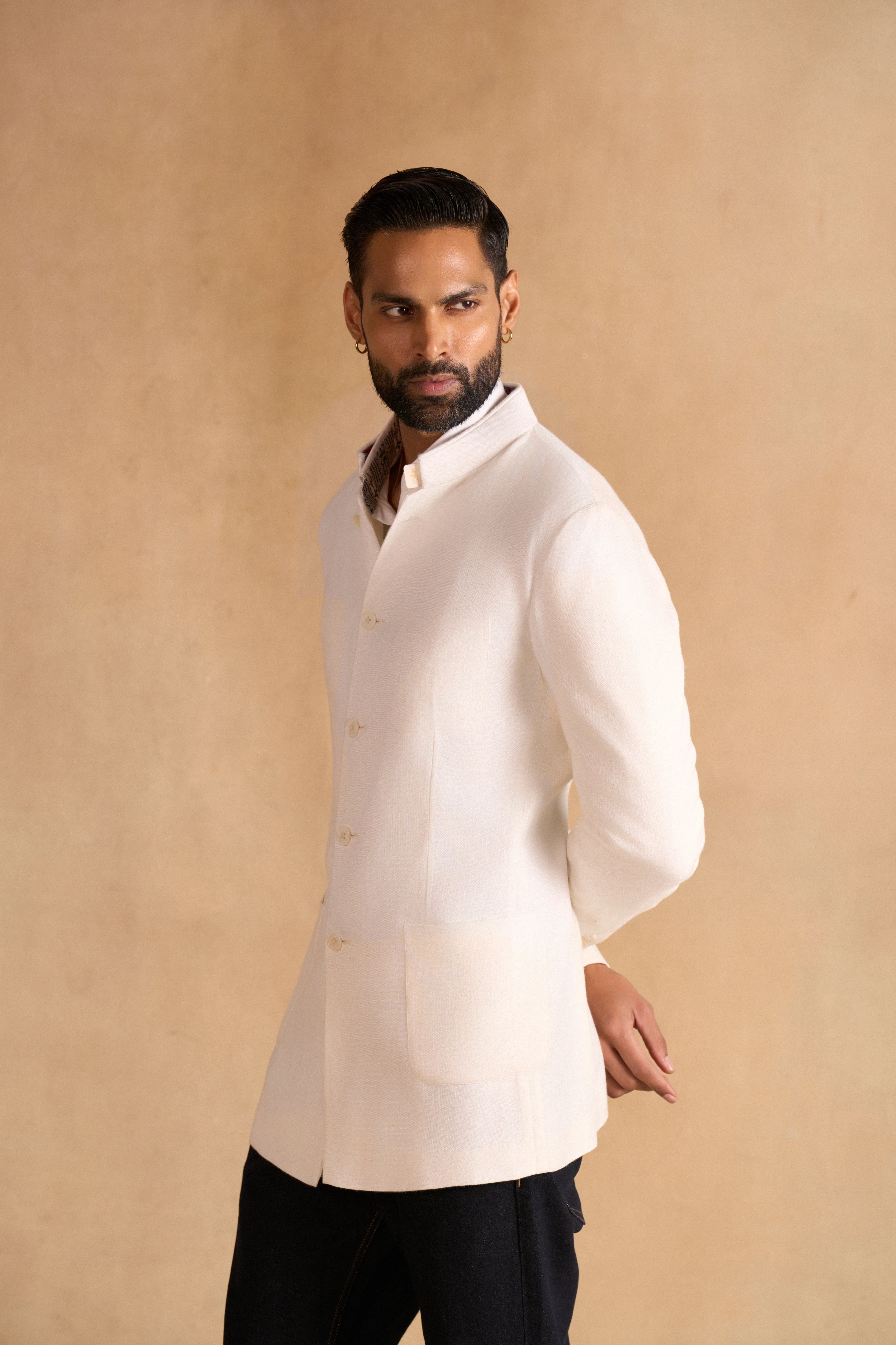 IVORY CREST BANDHGALA - Image 3