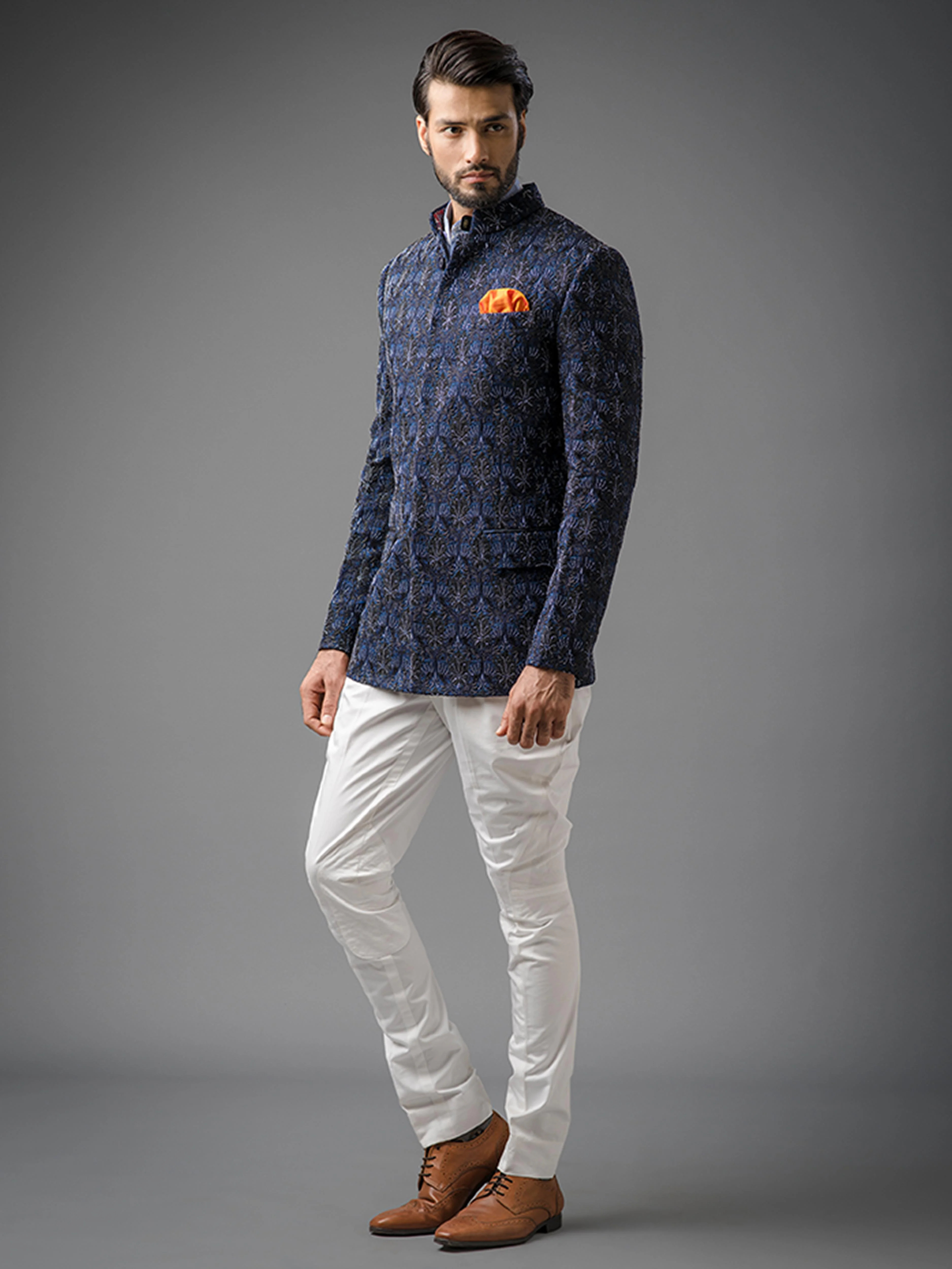 LORD LAZULI BANDHGALA JACKET - Image 3