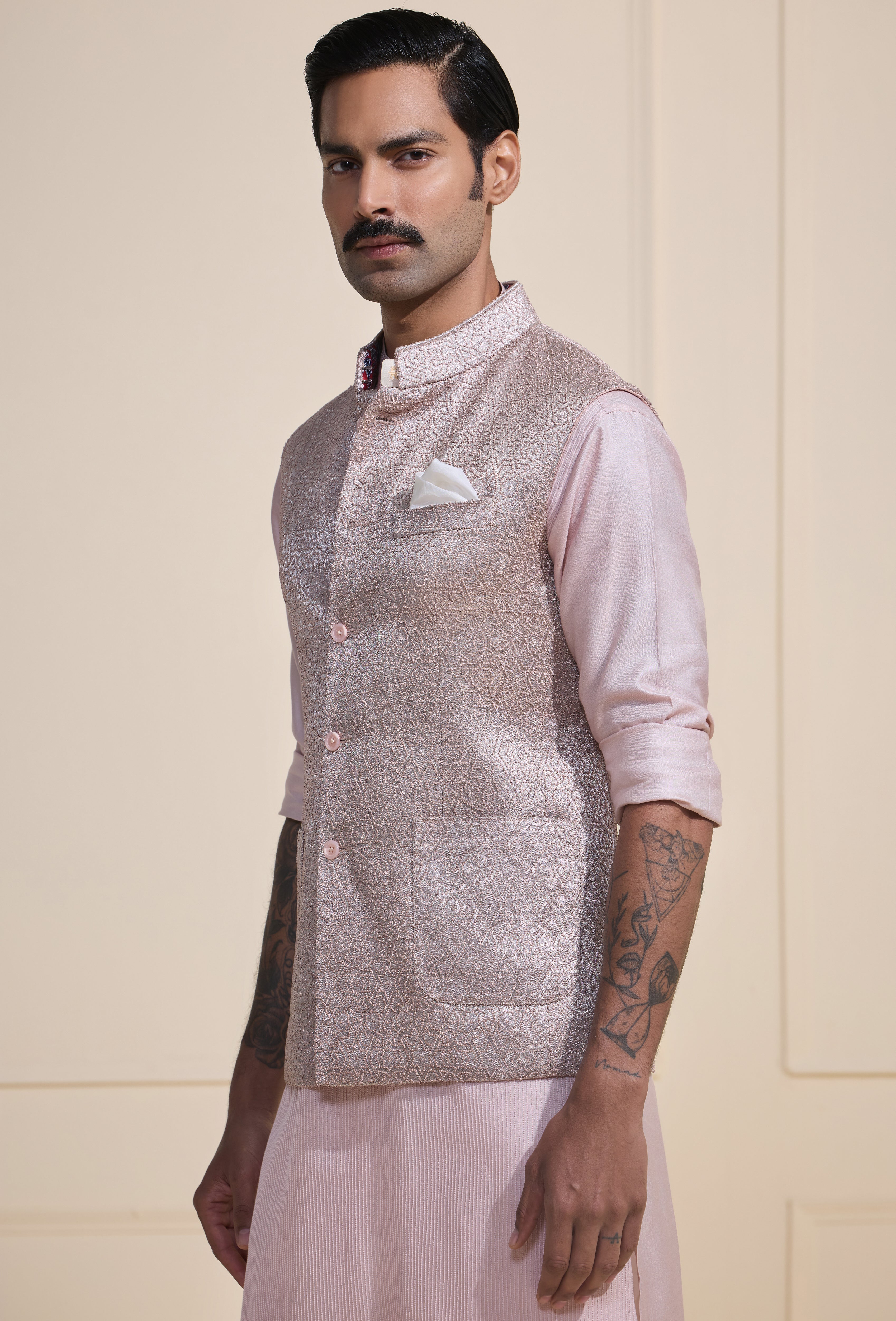 THE IRIS GLOW: A SHIMMERING LUXE WAISTCOAT - Image 3