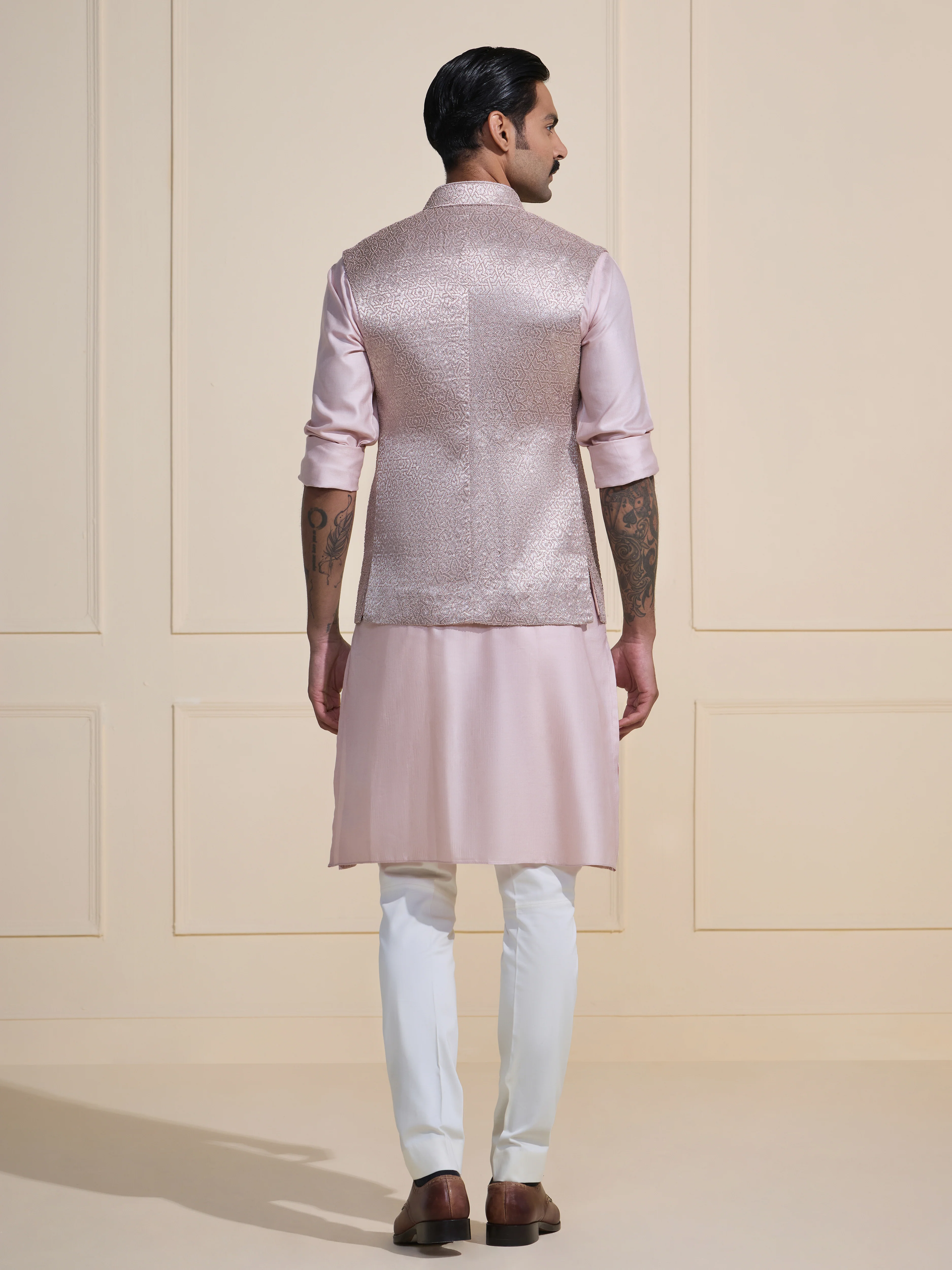 THE IRIS GLOW: A SHIMMERING LUXE WAISTCOAT - Image 4