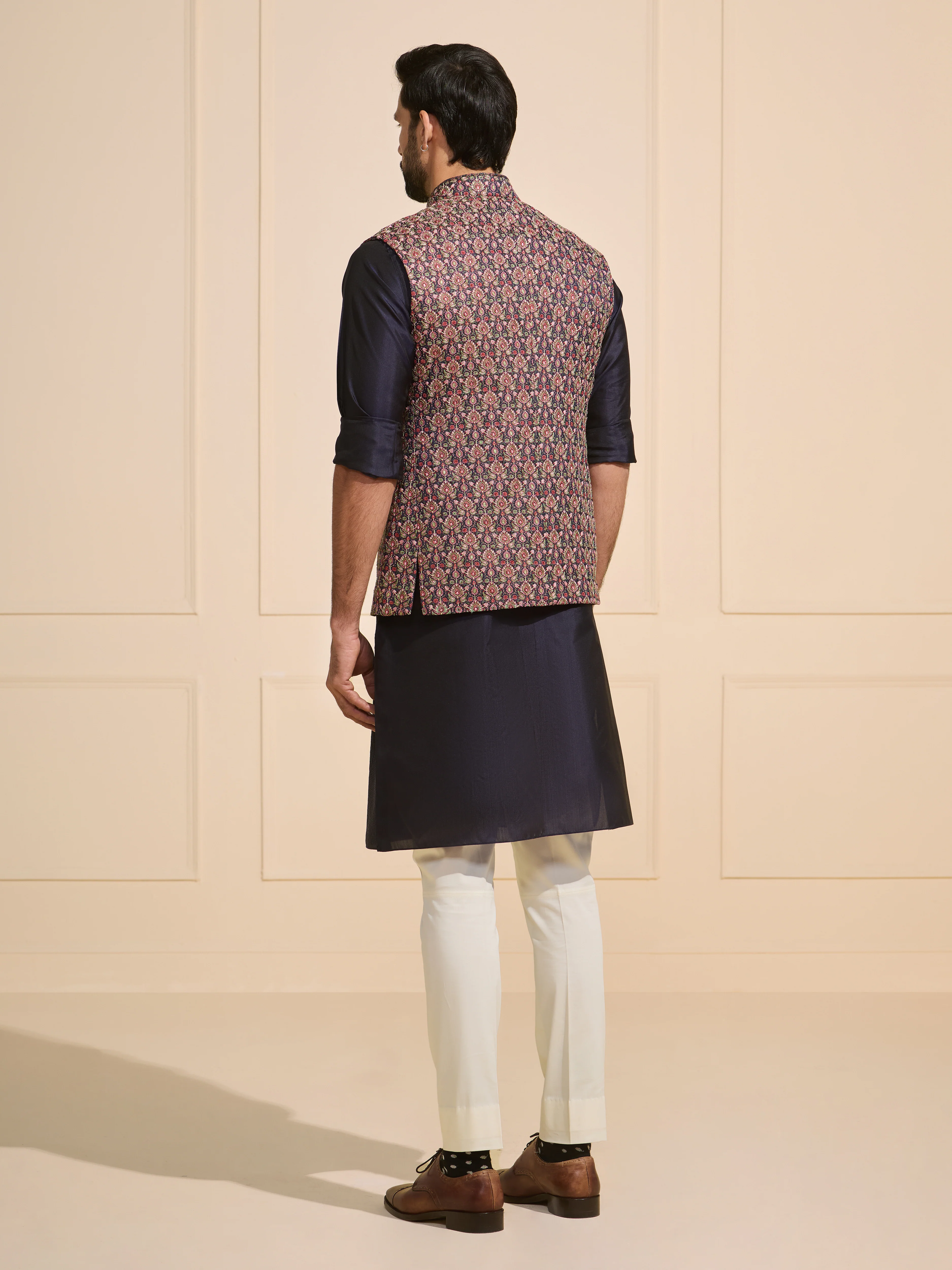 THE SHEHENSHAH TRADITIONAL NEHRU WAISTCOAT - Image 5